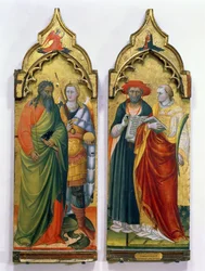 Saint André, Saint Michel, Saint Jérôme et Saint Laurent